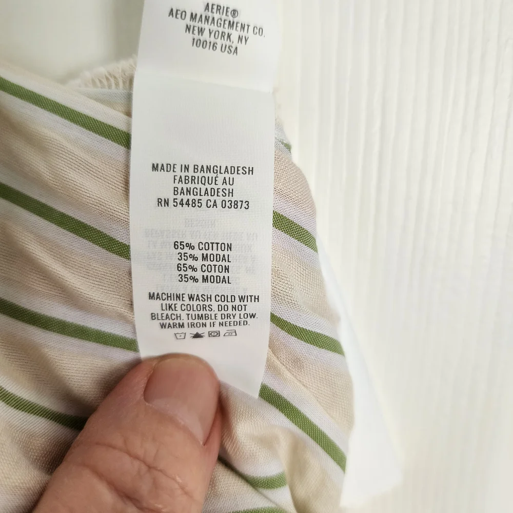 Aerie Off Duty Seersucker Side Tie Trouser PJ Pant - Picture 6 of 9